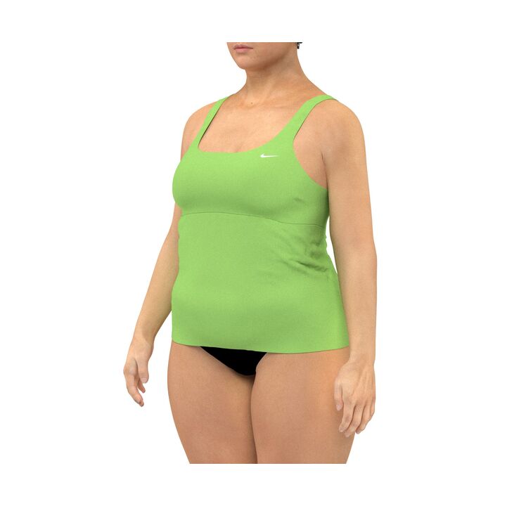 Nike Plus Size Essentials Scoop Neck Tankini Top