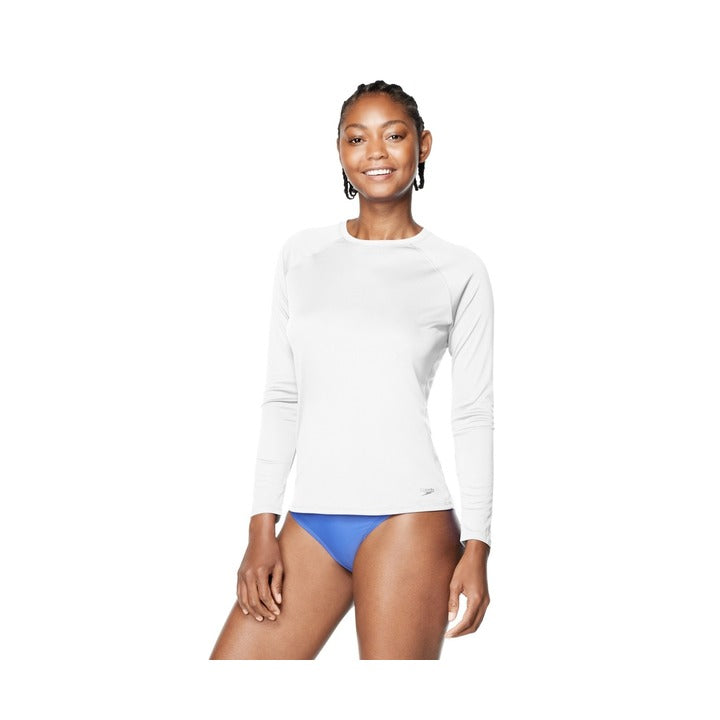 Speedo Women's Active Recreation L/S Swim Tee