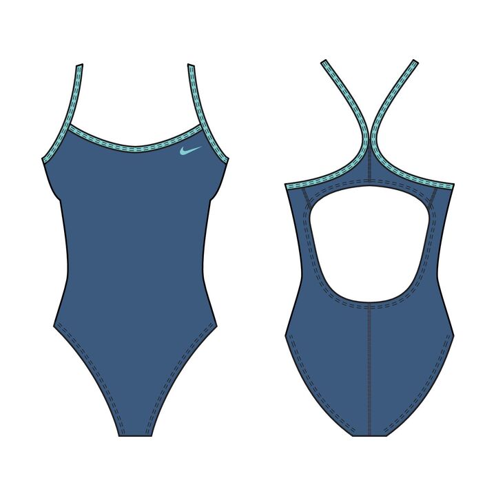 Nike Solid Racerback One Piece