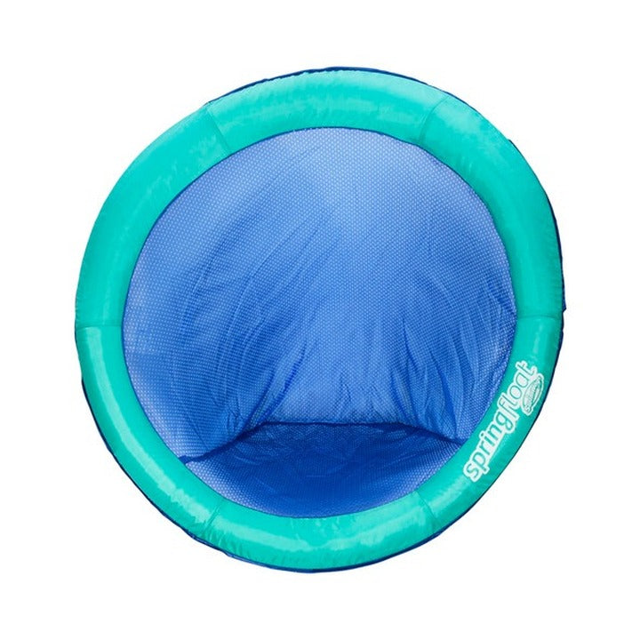 Swimways Spring Float Papasan - Aqua with PDQ