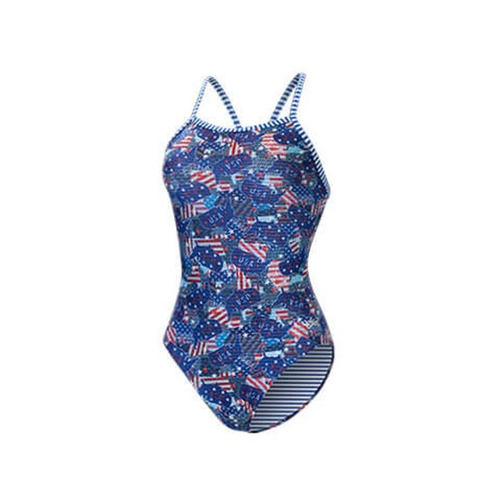 Dolfin Uglies V-2 Back One Piece Swimsuit