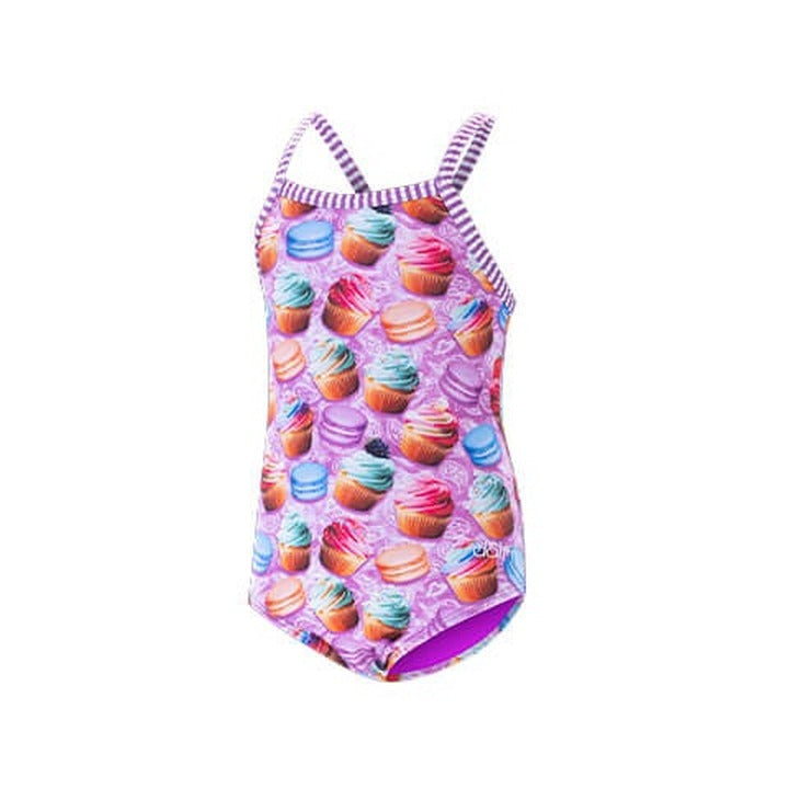 Little Dolfin Girls One Piece Swimsuit