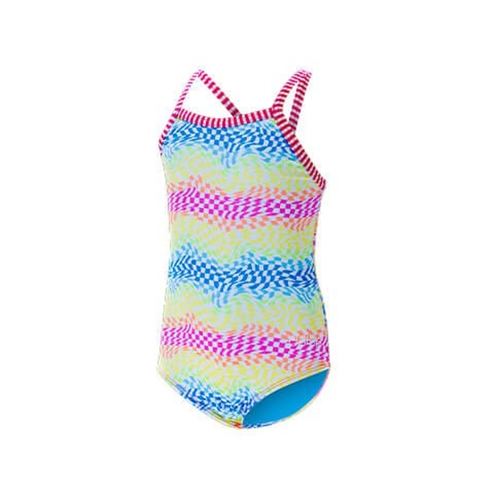 Little Dolfin Girls One Piece Swimsuit