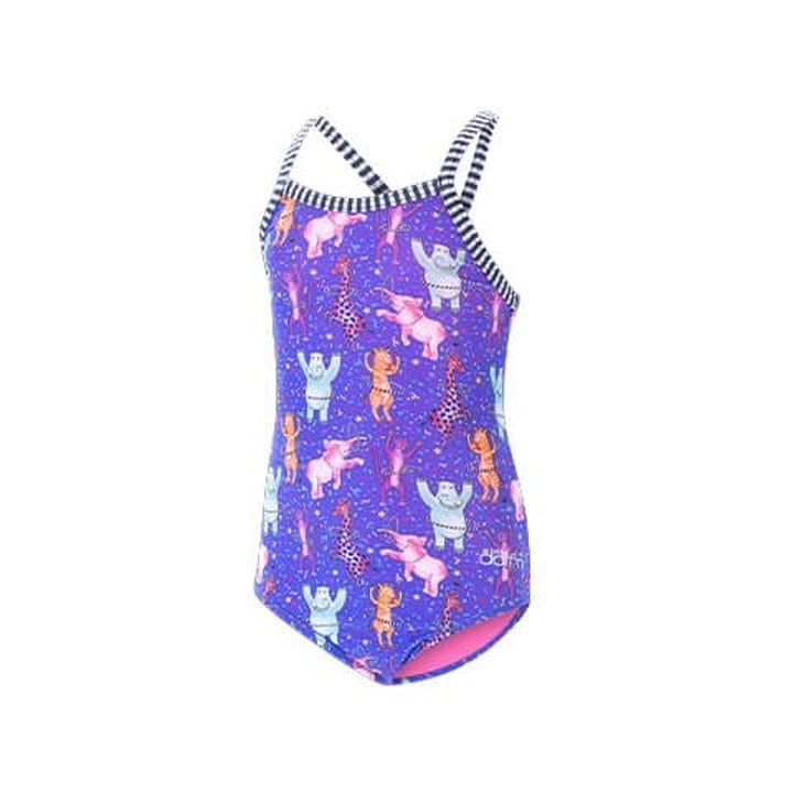 Little Dolfin Girls One Piece Swimsuit