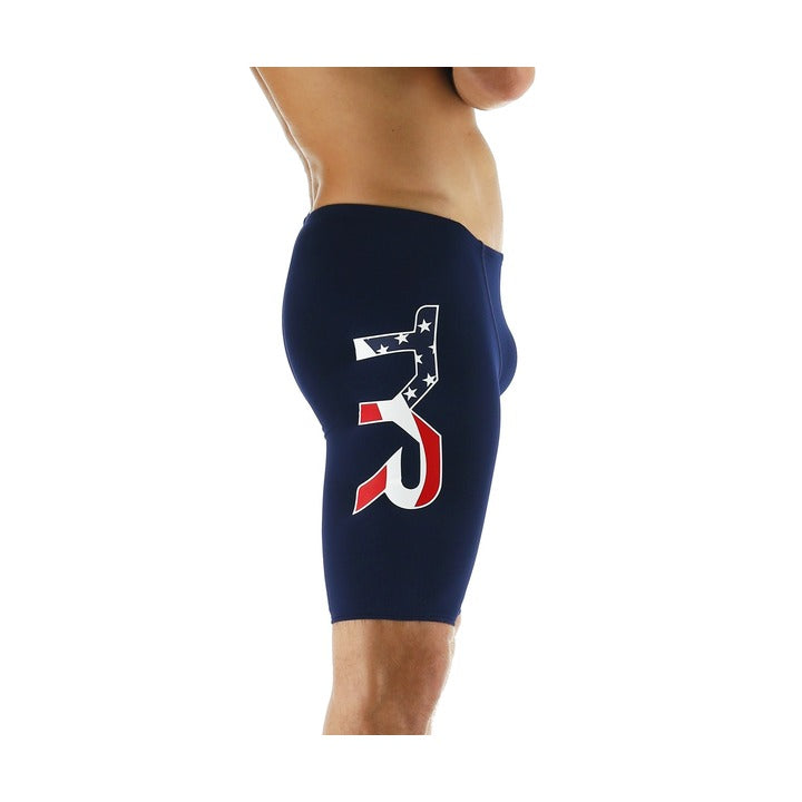 TYR Men Logo Jammer USA Adult