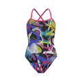 Speedo Printed Double X Back 1Pc