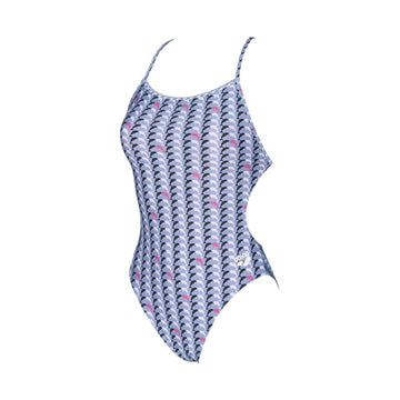 Arena Women Dolphin Booster Back One Piece Front Lining