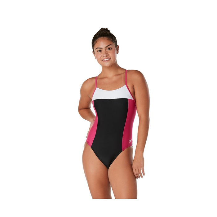 Speedo Color Block Relay Back 1Pc