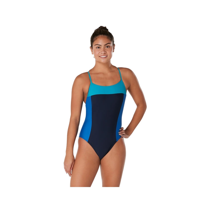 Speedo Color Block Relay Back 1Pc