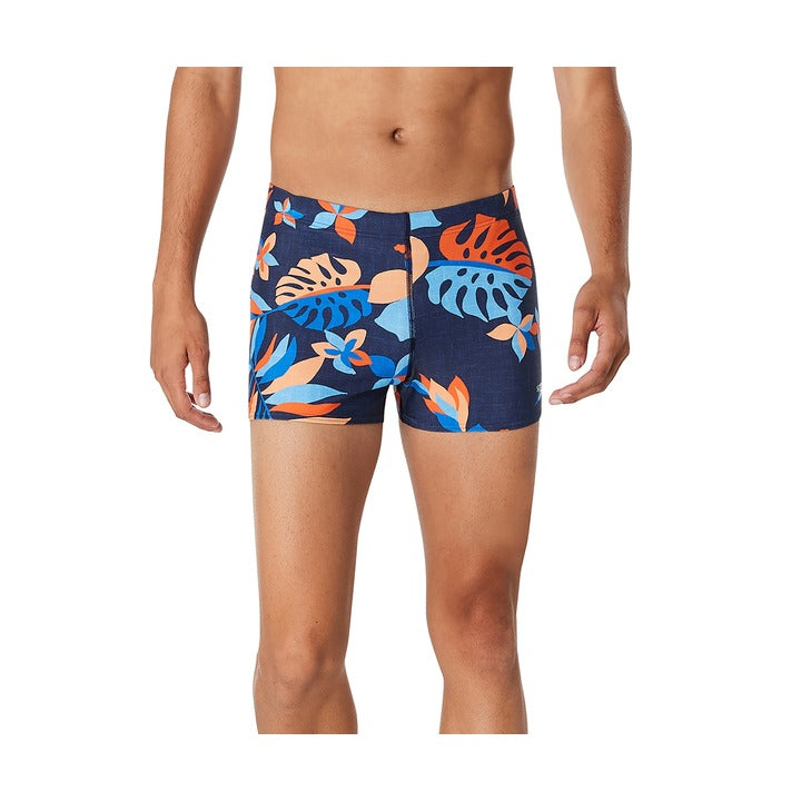 Speedo Men's Print Beachstar Square Leg Swim Bottoms