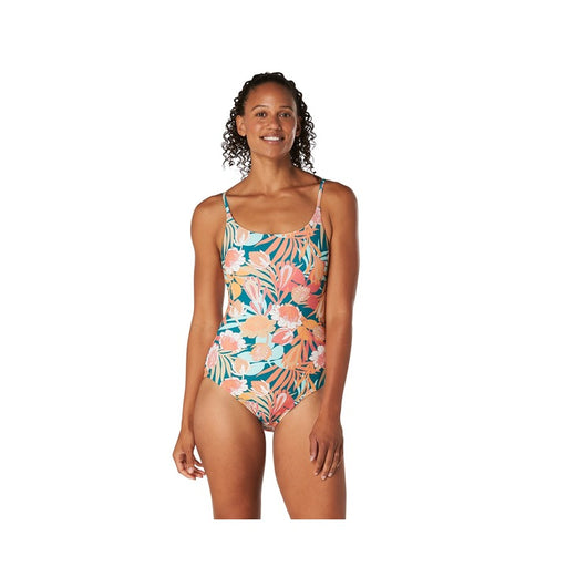 Speedo Print Double Cross Back 1 Pc