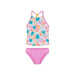 Speedo Print High Neck Tankini Set