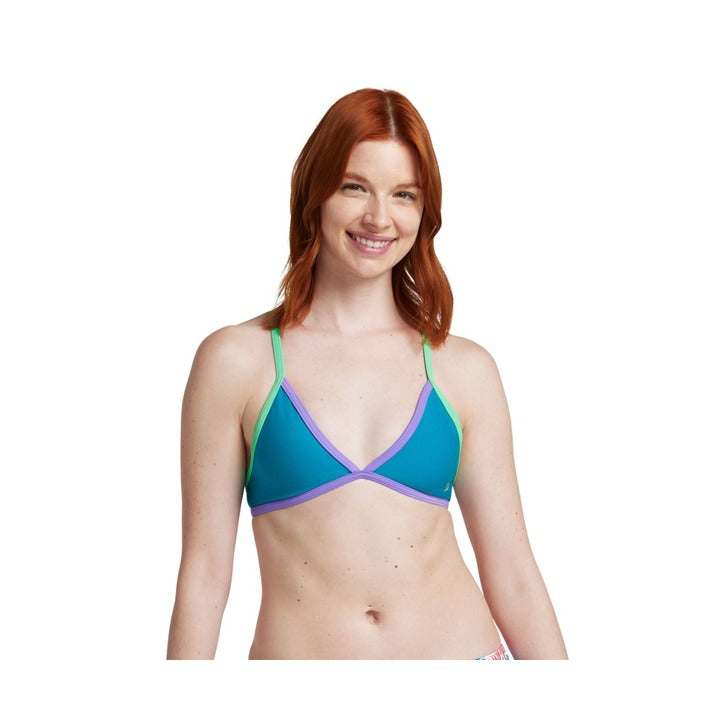 Speedo Solid Crossback Triangle Top