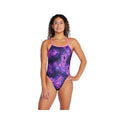 Speedo Women's Printed Twist Back One Piece