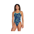 Speedo Women's Printed Twist Back One Piece