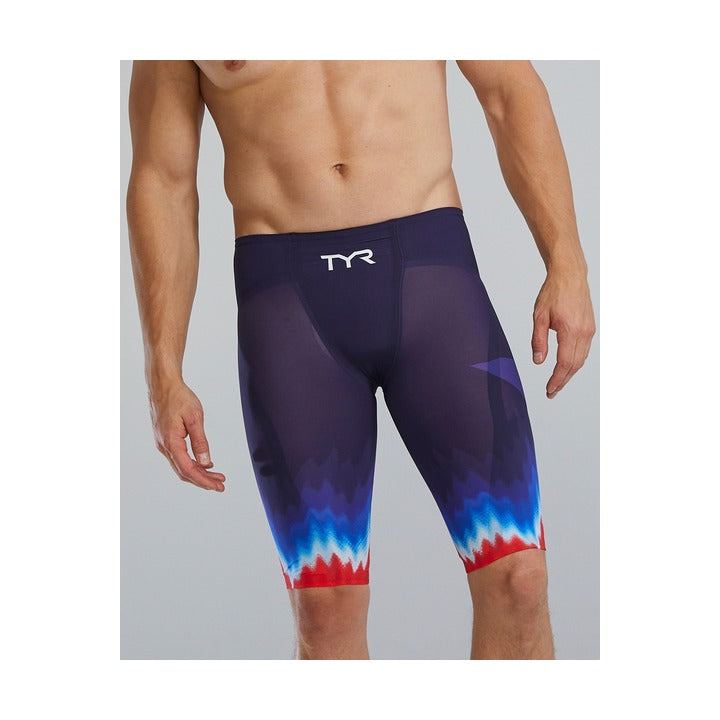 Tyr Mens Venzo High Waist Jammer Swimsuit - Usa