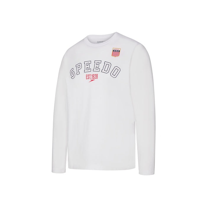 Speedo Unisex Graphic Tee Long Sleeve