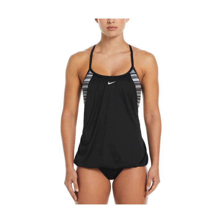 Nike Women Digi Stripe Layered Tankini