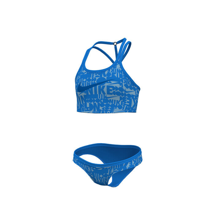 Nike Girls Retro Flow T-Crossback Midkini Set