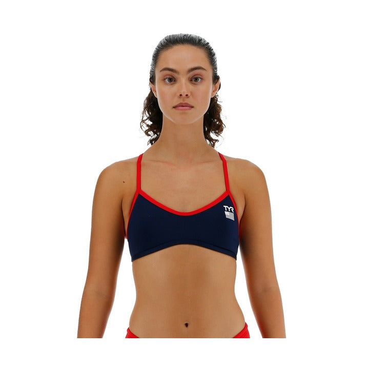 Tyr Women'S Solid Trinity Top Durafast Elite