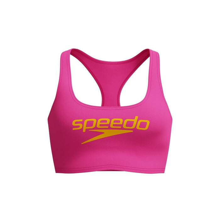 Speedo Solid Logo Crop Top