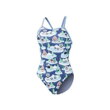 Dolfin Women's Uglies Yeti Plunge V-Back One Piece Swimsuit