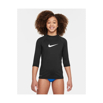 Nike Girls Logo Short Sleeve Hydroguard