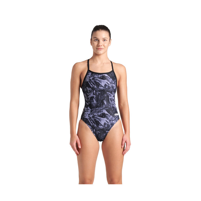 Arena Women's Team Crackle Swimsuit Challenge Back