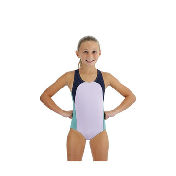 TYR Durafast Elite Girls' Ella Maxfit Swimsuit - Solid Splice