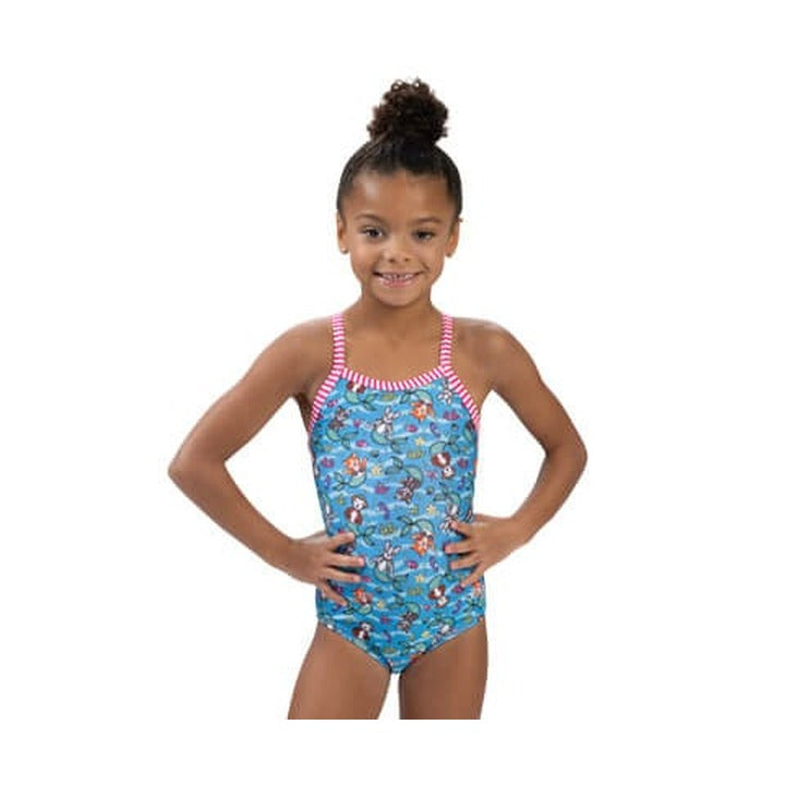 Dolfin Little Girls' Furmaids One Piece Swimsuit