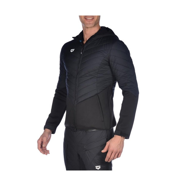 Arena Jacket Hooded Full Zip Half Quilted