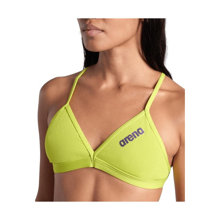 Arena Women Team Swim Top Tie Back Solid