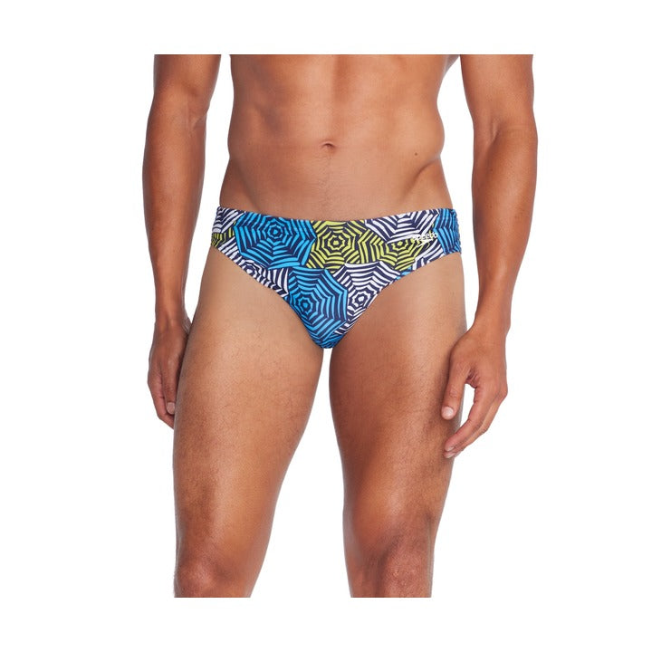 Speedo Men's Beachstar Print Brief 2 Inch