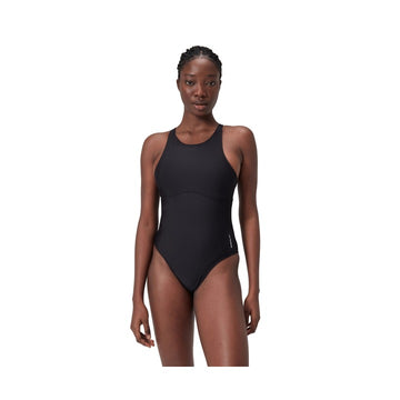 Speedo Women's Solid Highneck One Piece