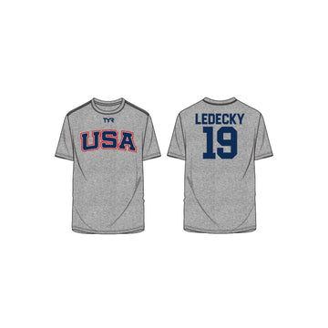 TYR Men's Ledecky Tshirt