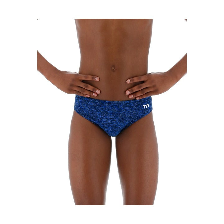 TYR Boys' Lapped Racer Swim Brief