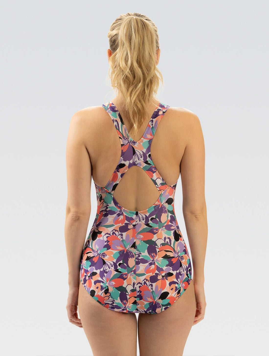 Dolfin Aquashape Women's Wanderlust Conservative Lap Suit One Piece Swimsuit Bonita Bloom