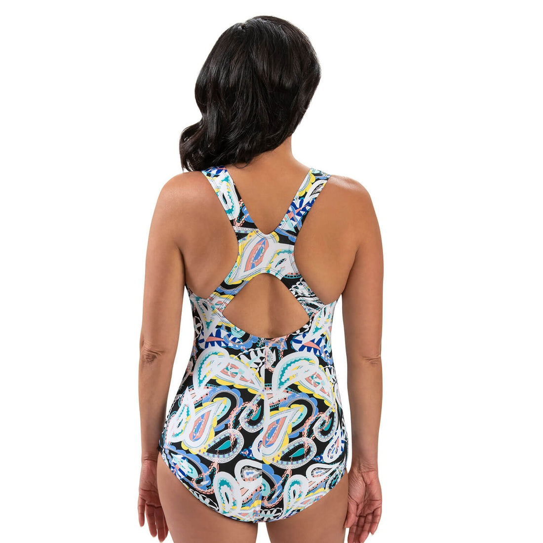 Dolfin Aquashape Women's Wanderlust Conservative Lap Suit One Piece Swimsuit Awakening