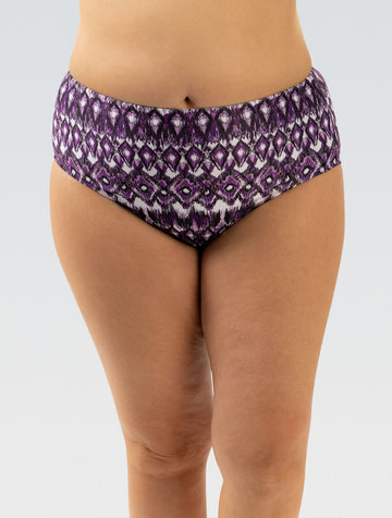 Dolfin Aquashape Animal High-Waisted Brief Globetrotter