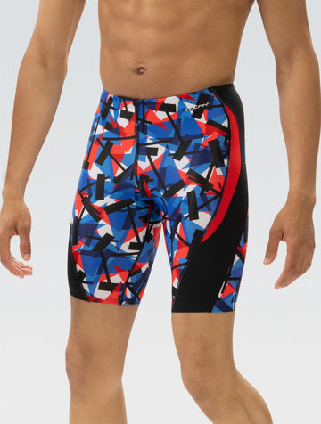 Dolfin Reliance Men's Printed Jammer Swimsuit Razor