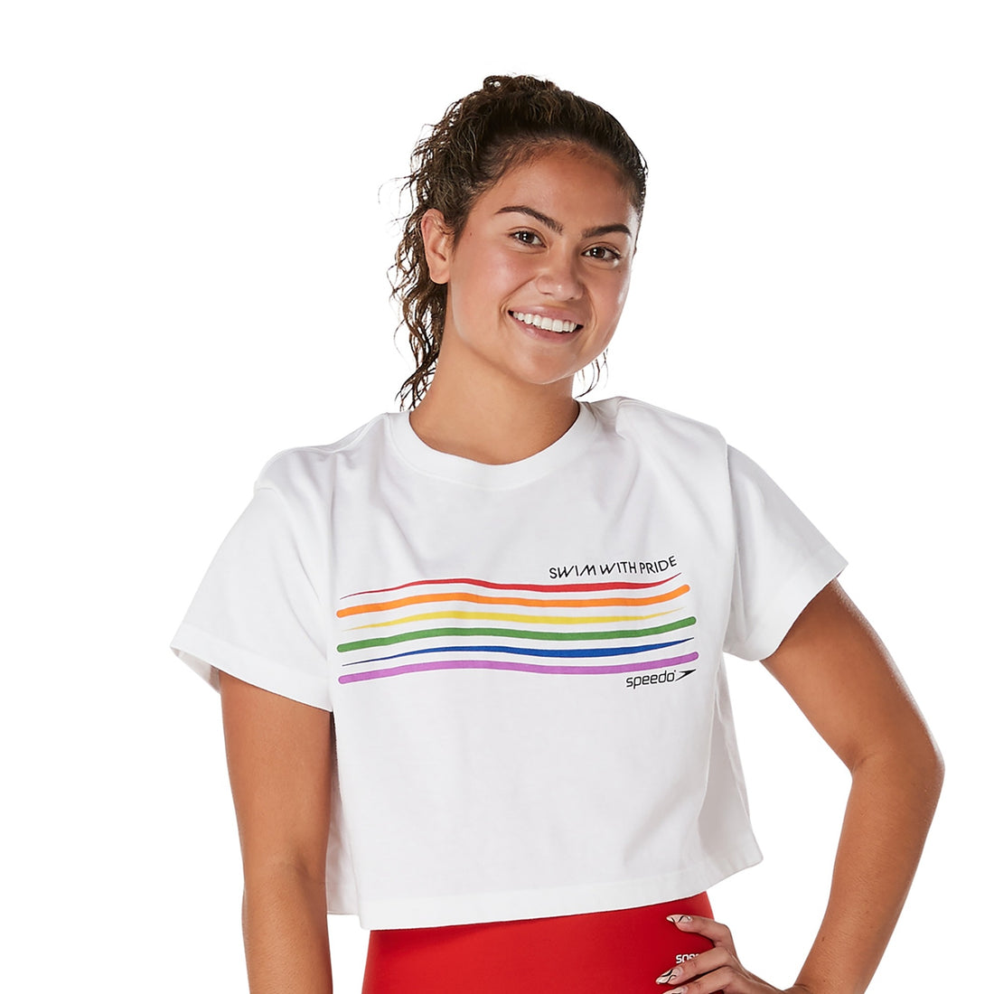 Speedo Pride Crop Tee