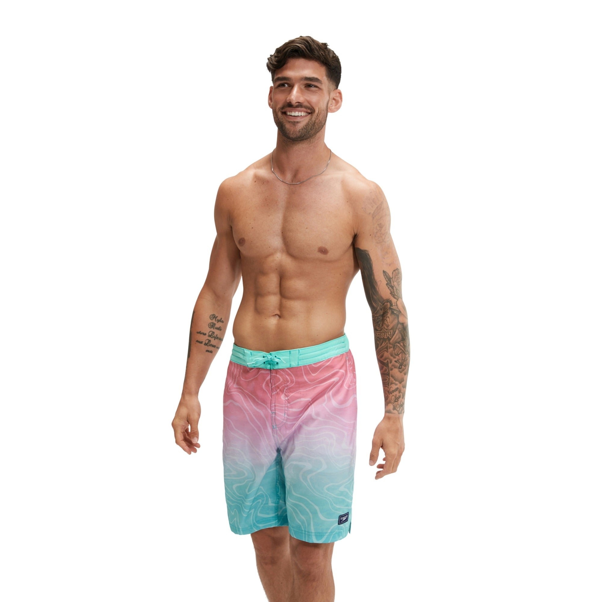 Speedo Men's Print Bondi Basin 20 Inch Boardshort