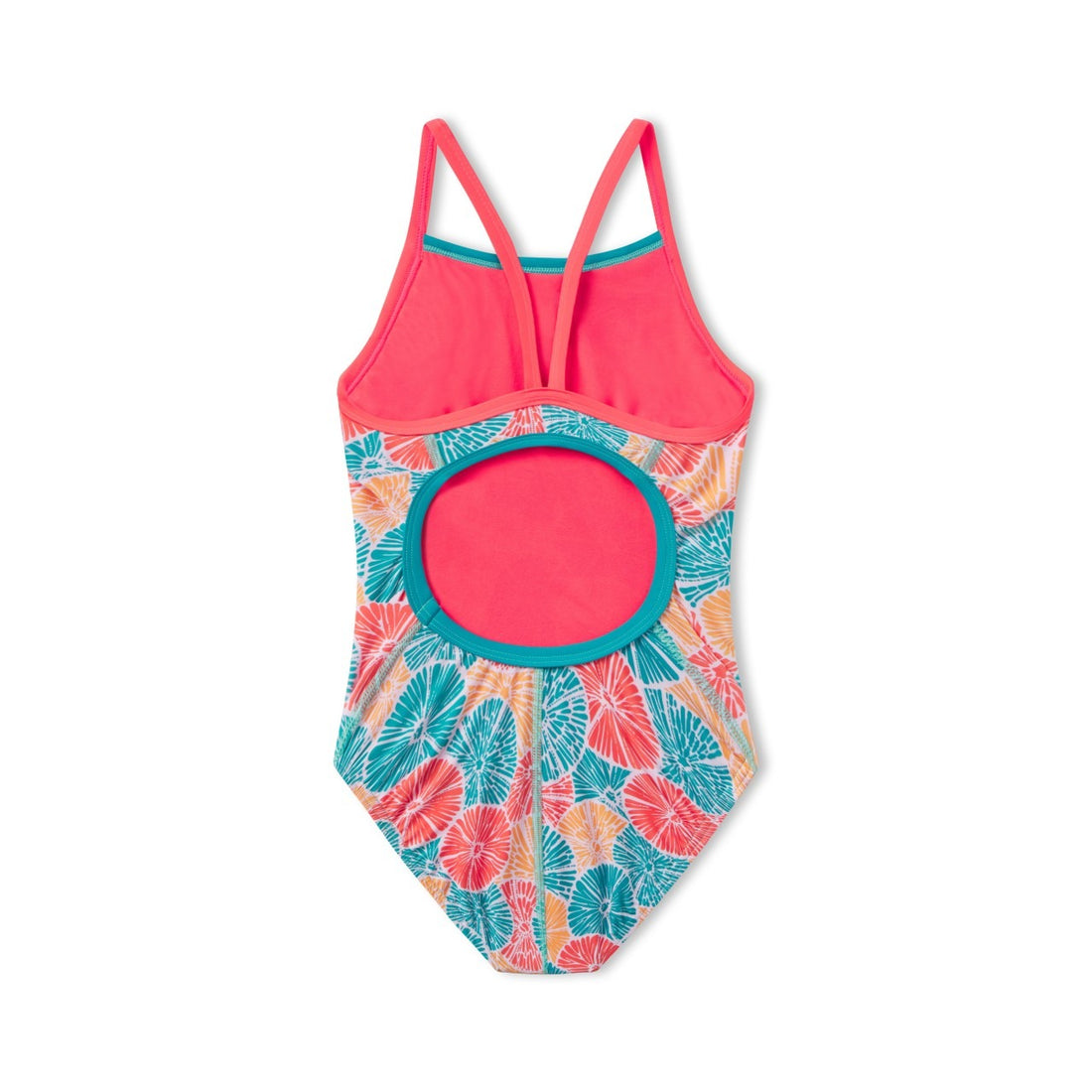 Speedo Print Propel Back Girl's One Piece Swimsuit