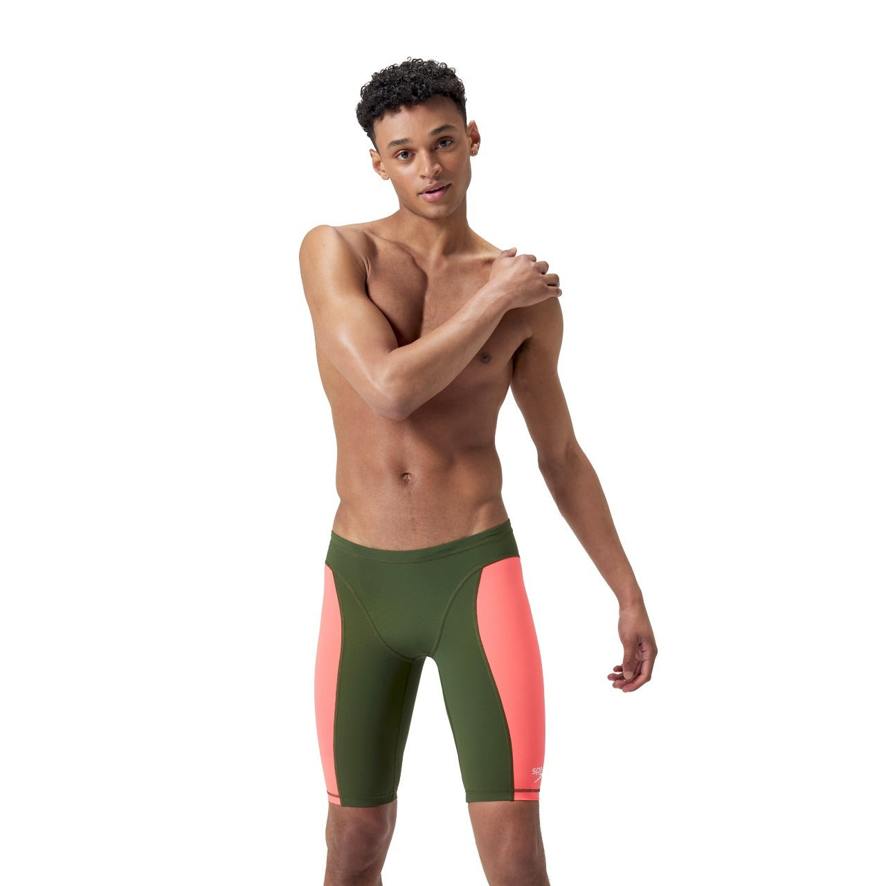 Speedo Men's Solid Vanquisher Technical Swimsuit Jammer