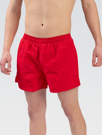 Dolfin Men's Solid Red 5 Inch Water Short