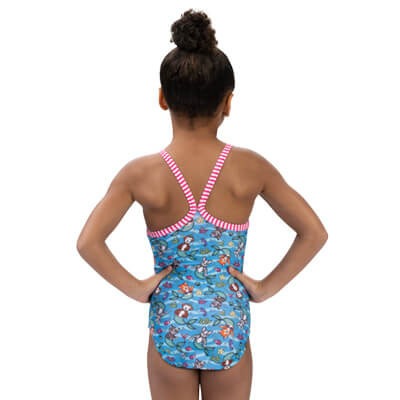 Dolfin Little Girls' Furmaids One Piece Swimsuit