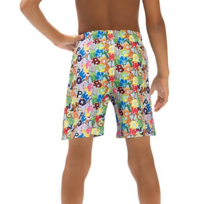 Dolfin Little Boys' Alphabet Soup Swim Trunks