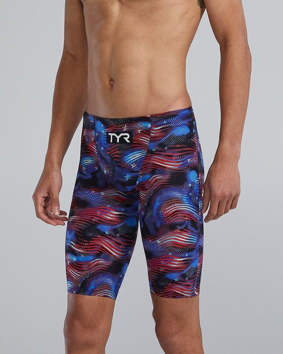 Tyr Mens Avictor 2.0. High Waist Jammer Swimsuit - USA