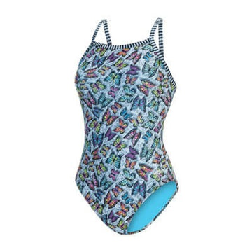 Dolfin Women's Uglies V-Back One Piece Swimsuit: Fly Away