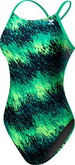 Tyr Girls Perseus Durafast Elite Cutoutfit One Piece Swimsuit